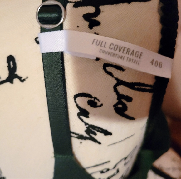 Aerie Real Sunnie Full Coverage Lightly Lined Blossom Lace Bra, Green, 40B, NWT - Picture 8 of 14